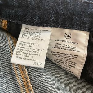 AG (Adriano Goldschmied) cigarette leg “the stilt”